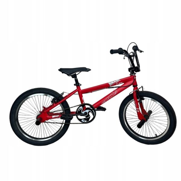 Rower BMX 20 Folta rama aluminiowa 12' czarny mat MŁODZIEŻOWY rotor + pegi - obrazek 3