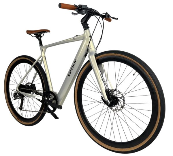 Rower elektryczny urban miejski 65km elektryk - obrazek 3