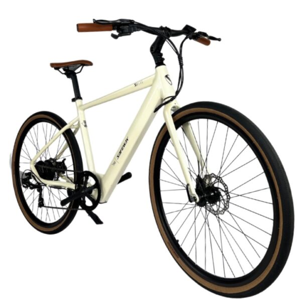 Rower elektryczny urban miejski 65km elektryk - obrazek 2