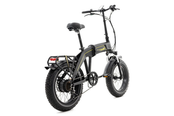 Rower elektryczny Germina 20 cali fat bike składak terenowy 65 km - obrazek 2