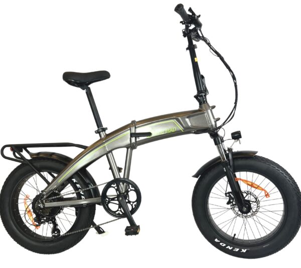 Rower elektryczny 20 cali fat bike składak terenowy 65 km ebike grube opony - obrazek 14