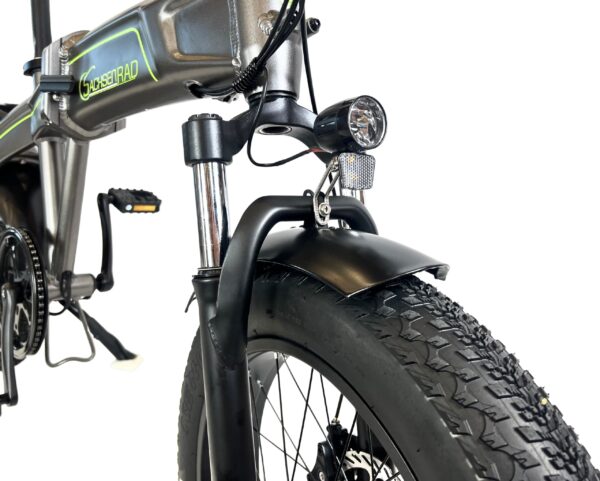 Rower elektryczny 20 cali fat bike składak terenowy 65 km ebike grube opony - obrazek 12