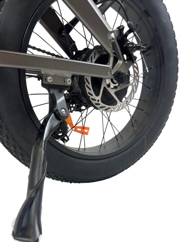 Rower elektryczny 20 cali fat bike składak terenowy 65 km ebike grube opony - obrazek 8
