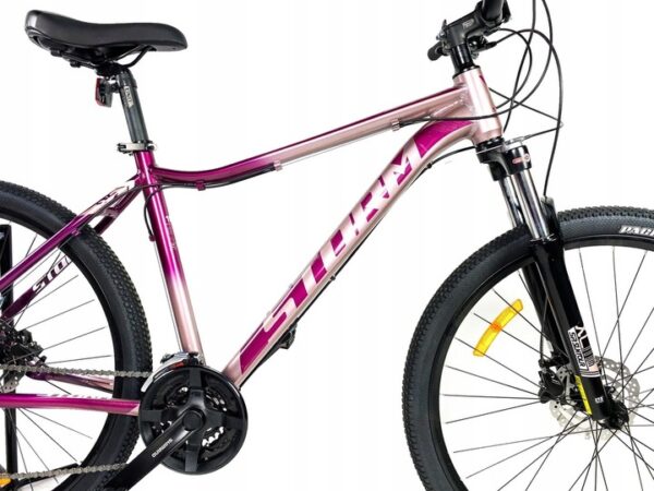 Rower mtb damski 27,5 Storm Shark górski hydraulika Shimano - obrazek 7