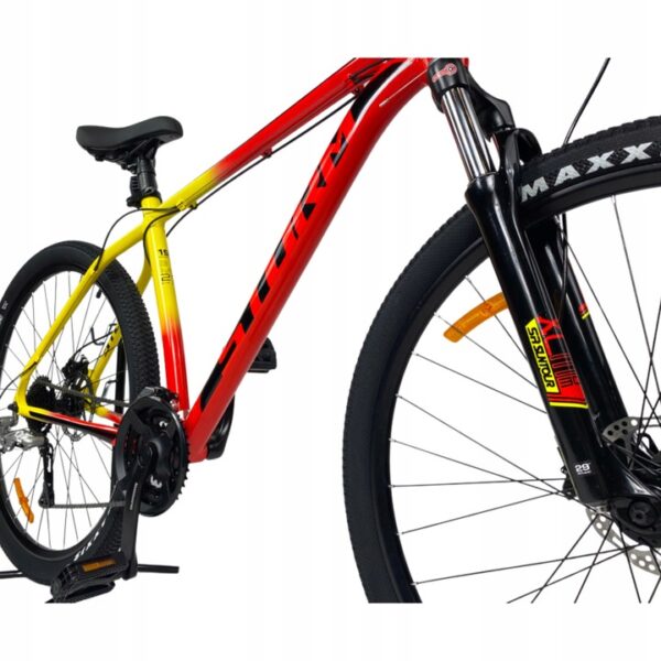 Rower MTB 29 Storm SHARK rama 19 aluminiowa góral Shimano Alivio hydraulika - obrazek 3