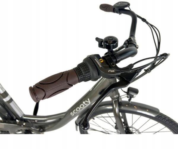 Rower elektryczny 26 miejski łabędź damski tryby wspomagania - obrazek 7