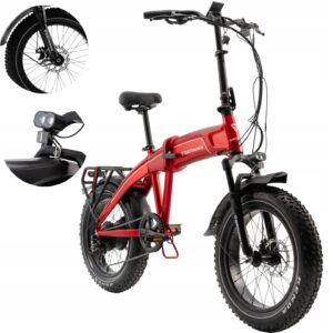 rower elektryczny germinal fat bike 20 cali