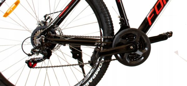 TANI Rower MTB górski 27,5 rama aluminiowa 19 cali Shimano + stopka gratis - obrazek 3