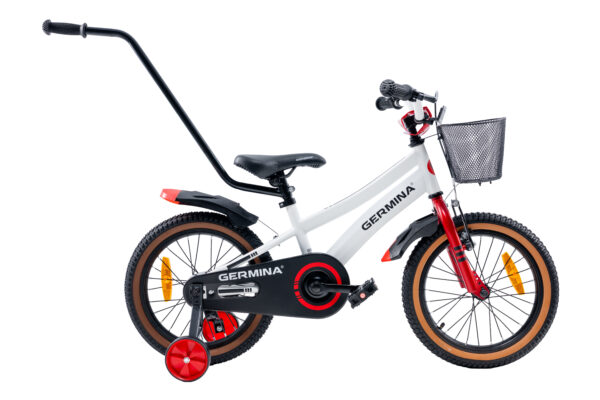 Rowerek dziecięcy GERMINA 16'' BMX z prowadnikiem - obrazek 2