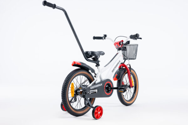 Rowerek dziecięcy GERMINA 16'' BMX z prowadnikiem - obrazek 4