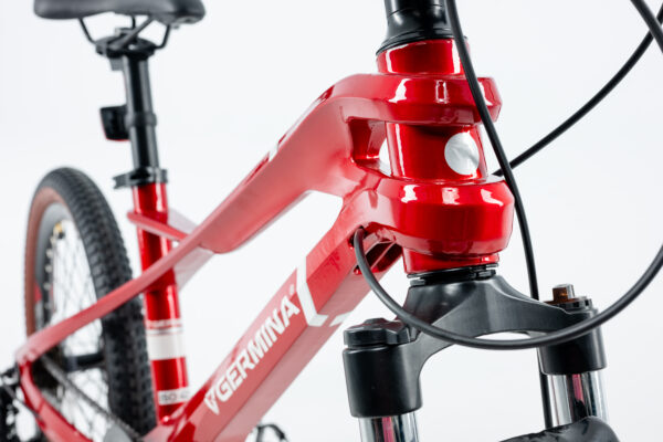 Rower dziecięcy 20" GERMINA mtb górski dla chłopca z przerzutką Shimano - obrazek 10