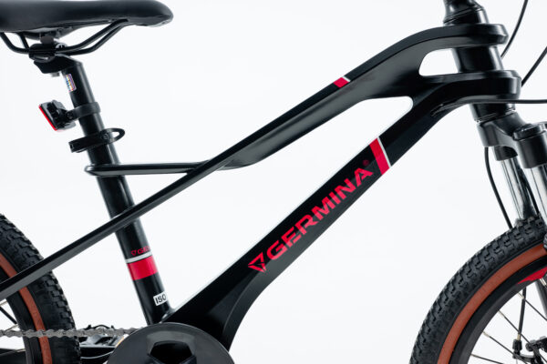 Rower dziecięcy 20" GERMINA mtb górski dla chłopca z przerzutką Shimano - obrazek 5
