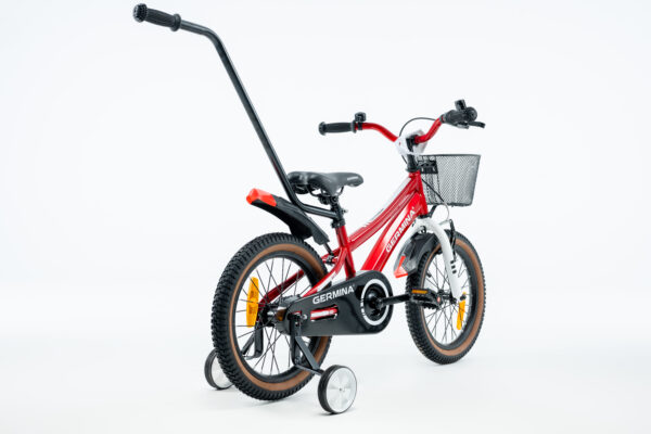 Rowerek dziecięcy GERMINA 16'' BMX z prowadnikiem - obrazek 4